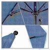 California Umbrella 7.5' Black Aluminum Market Patio Umbrella, Sunbrella Spectrum Aztec 194061334232